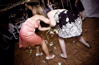 Illustration for article titled Chicks Getting Hitched: Tossing The Bouquet And Other Wedding Traditions
